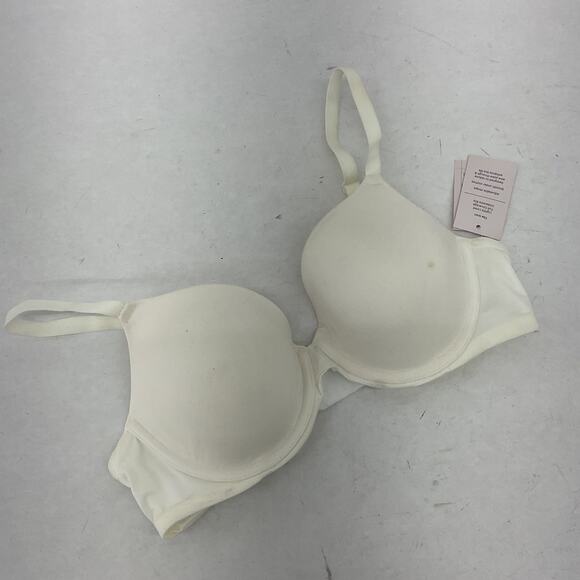 Auden Solid White Push Up Bra 36B Nylon New With Tags - Women's - Picture 2 of 6